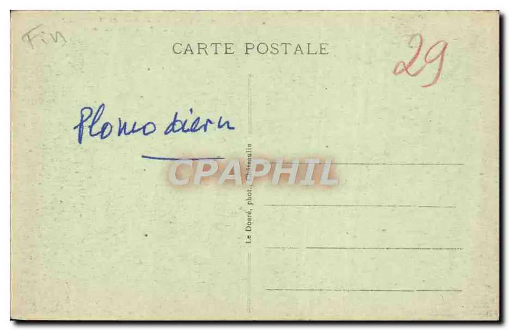 Kapelle Sainte-Marie von MÉNEZ-HOM — 15. Jahrhundert — Der Hauptaltar - Rückseite