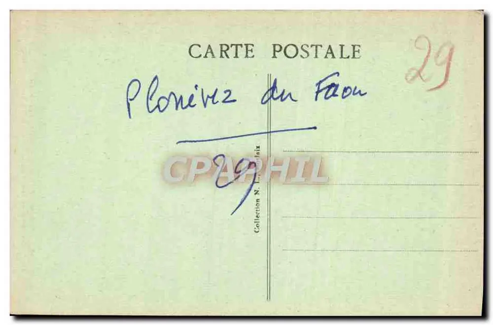 Grabmal des hl. Herbot — Kapelle Saint-Herbot — Finistère - Rückseite