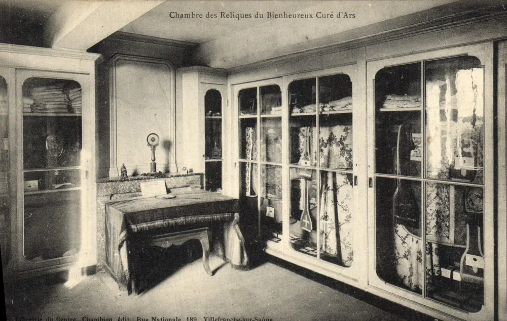 Cámara de las Reliquias del Beato Curado de Ars — Librería del Centro, Champion edit. Rue Nationale 189, Villefranche-sur-Saône - Anverso