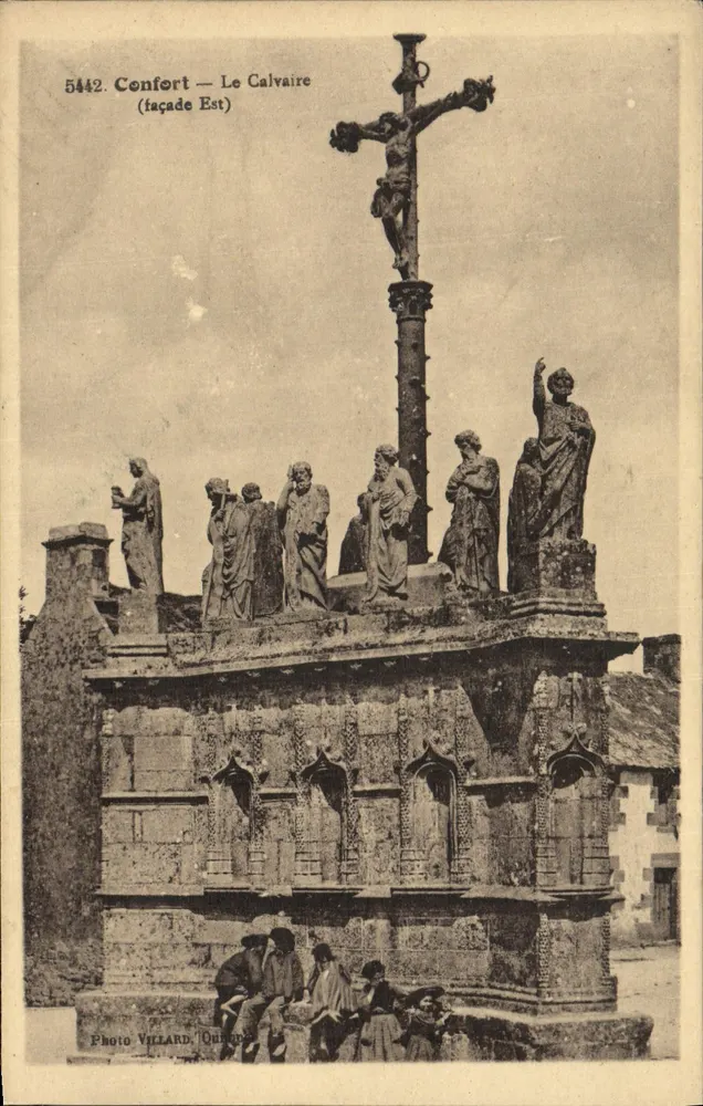 कॉन्फोर्ट — ले कैल्वेयर (पूर्व भाग) — फोटो विलार्ड, किम्पर, संख्या 5442 - आगे