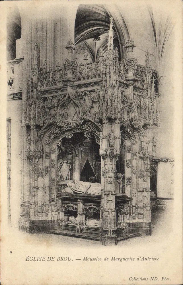 Kirche von Brou — Mausoleum von Marguerite d'Autrèche — Collections ND. Phot. - Vorderseite