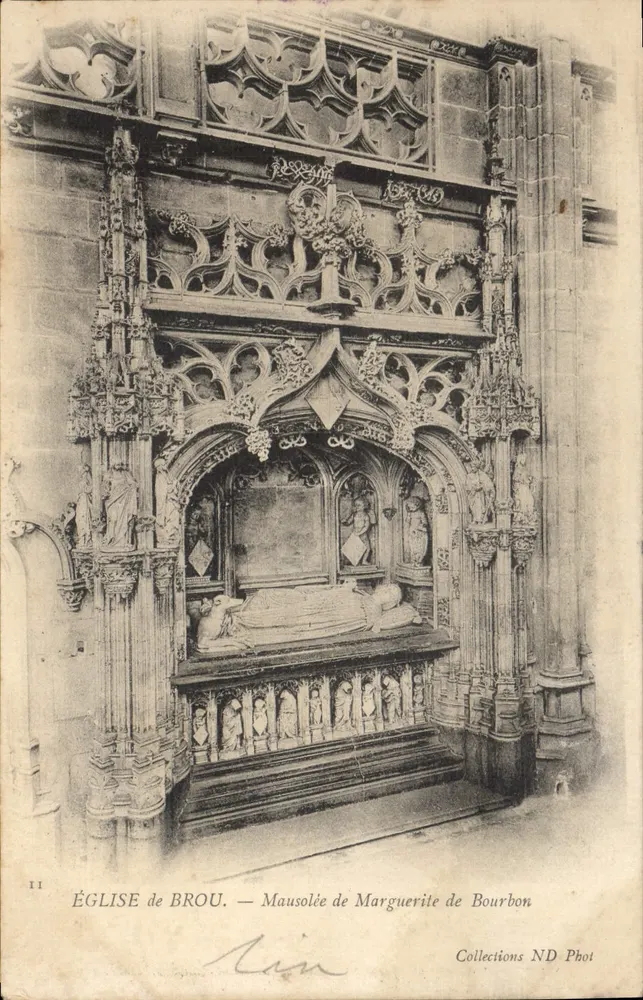 Kirche von Brou — Mausoleum von Marguerite de Bourbon — Collections ND Phot - Vorderseite