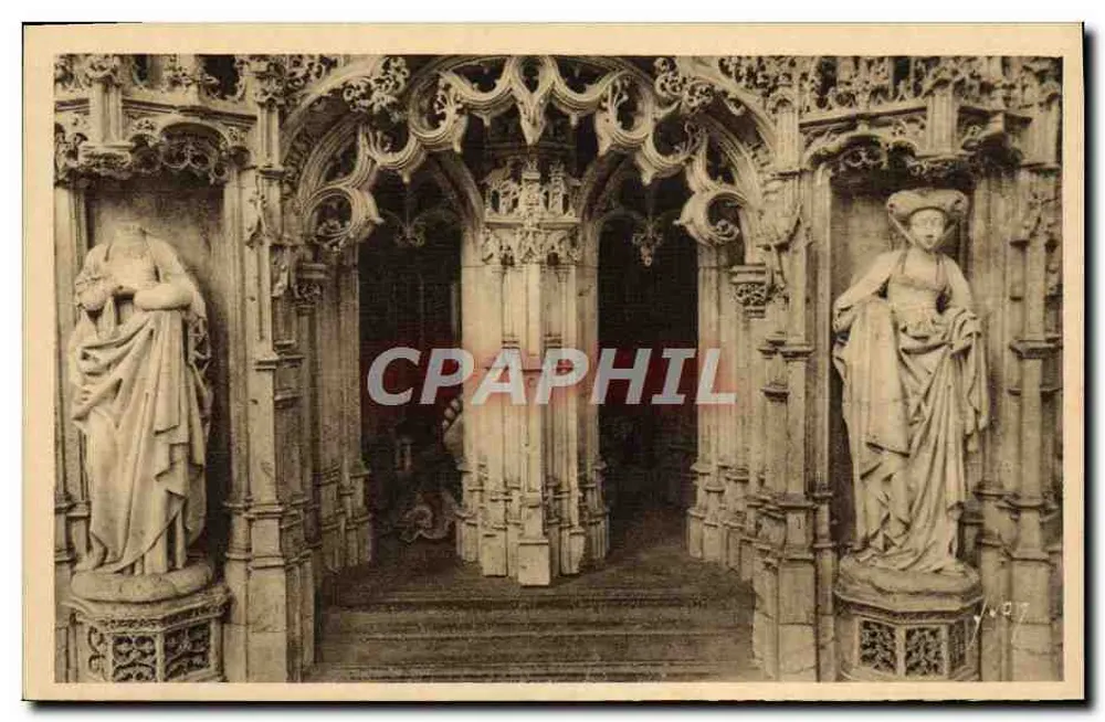Mausoleum von Philibéri-le-Beau — Details — Les Éditions d'Art Yvon, Paris - Vorderseite