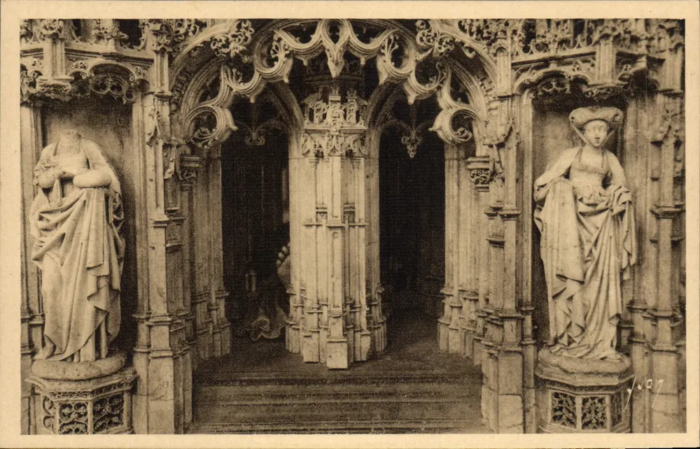 Mausoleum von Philibert-le-Beau — Die Kirche von Brou — BOURG (Ain) — Éditions d'Art Yvonn - Vorderseite