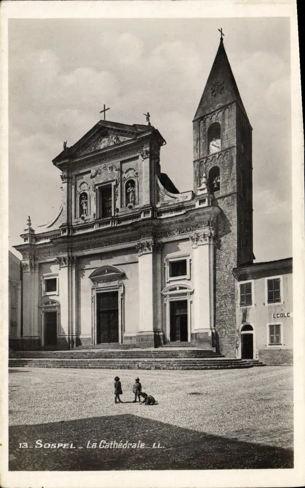 Sospel — A Catedral — LL. — n°13 - Frente