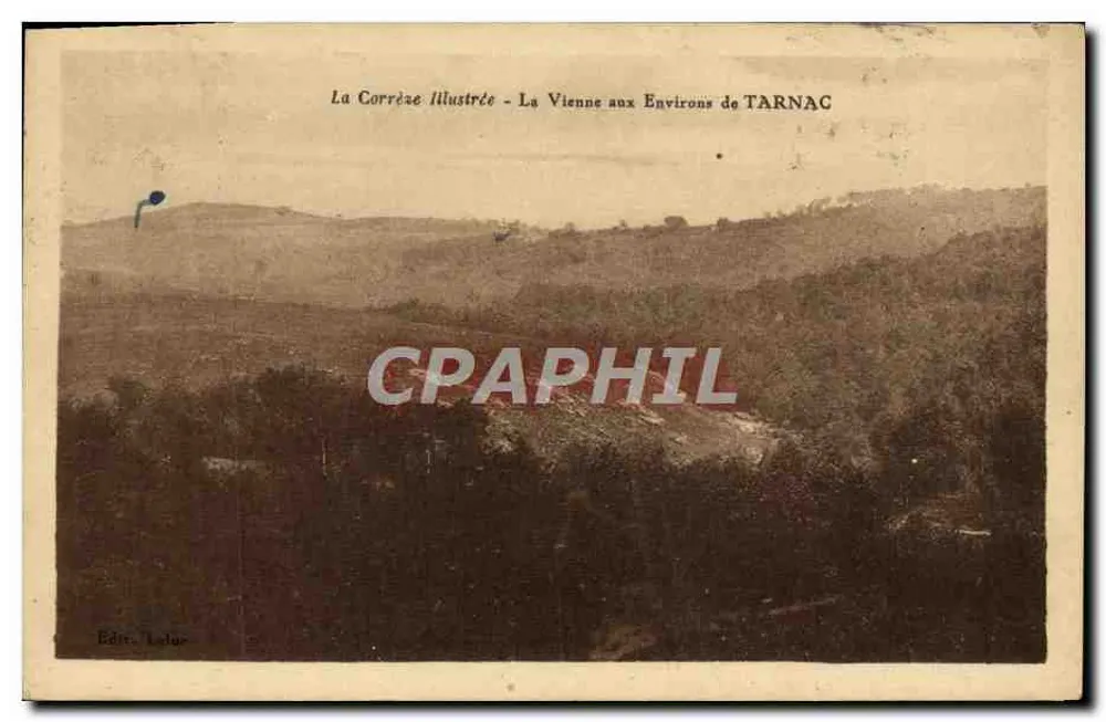 La Vienne in der Nähe von TARNAC — Verlag Lador - Vorderseite