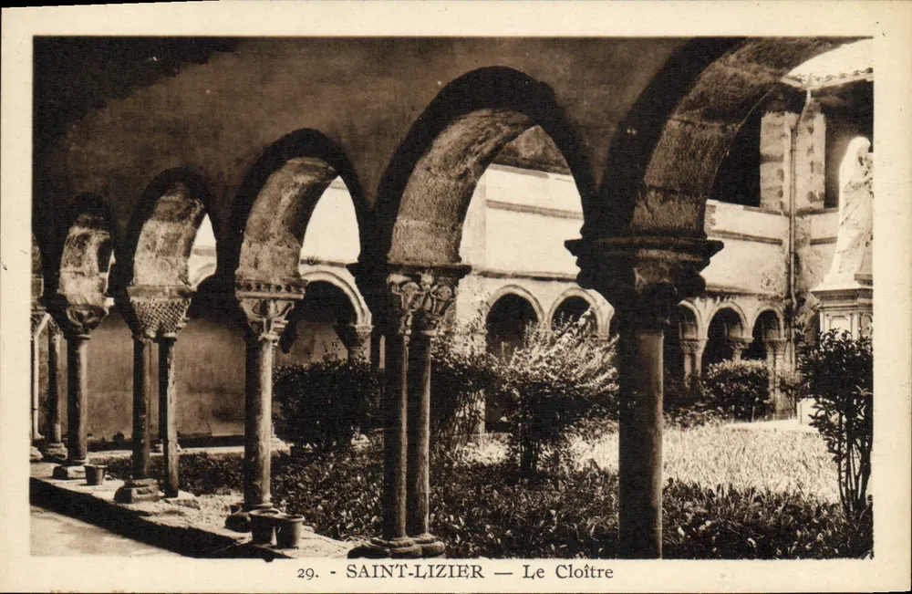 Saint-Lizier — O Claustro — 29. Saint-Lizier — O Claustro - Frente