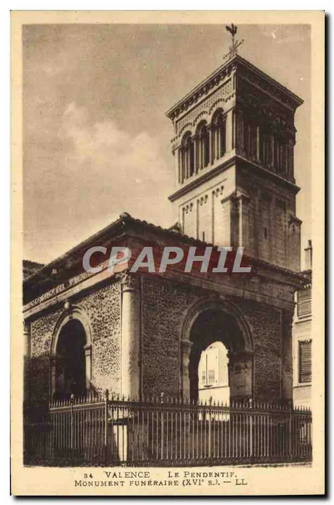 Valence - Le Pendenti - Monumento funerário (século XVI) - Frente