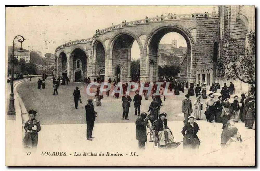 Lourdes - As Arcos do Rosário — LL. n°77 - Frente