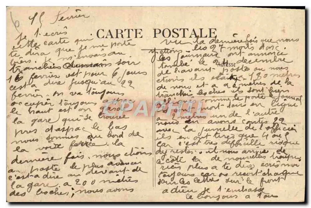 Belfort — O Leão — Obra de M. Bartholdi — Ed. P. P. - B. - Verso