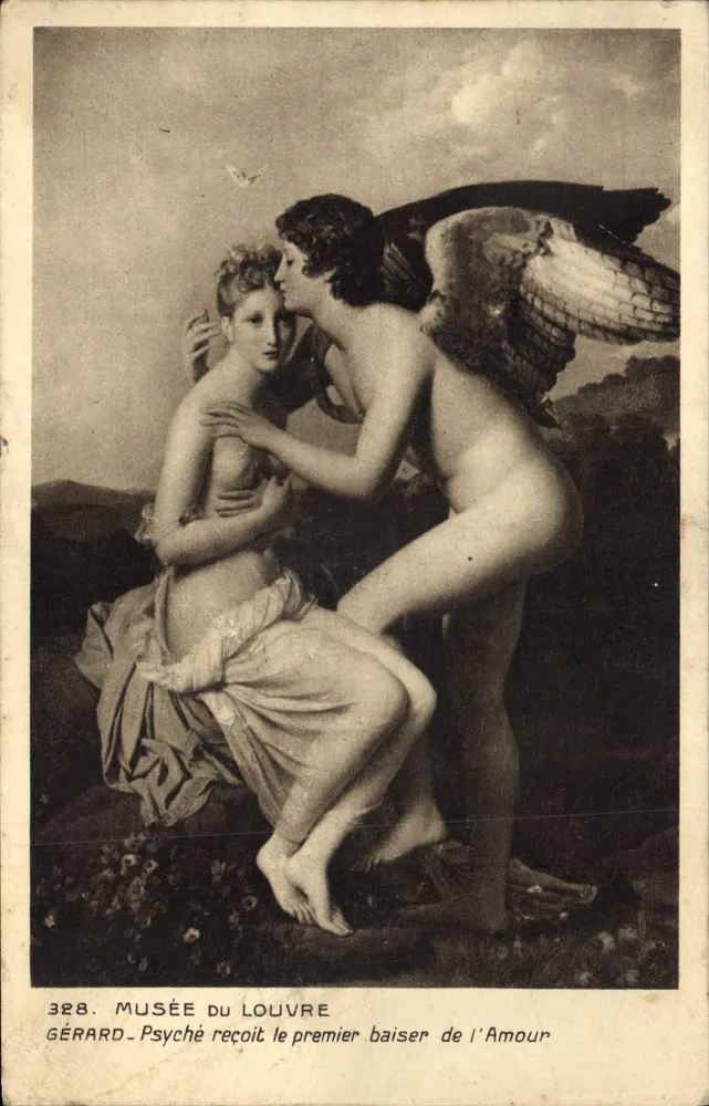 Psyche erhält den ersten Kuss der Liebe — Gérard — Musée du Louvre — n°328 - Vorderseite