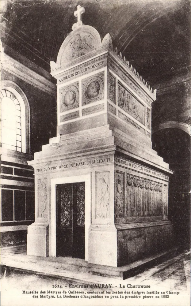 Mausoleum der Märtyrer von Quiberon — Die Chartreuse von Auray — Verlag Laurent-Néel, n°1624 - Vorderseite