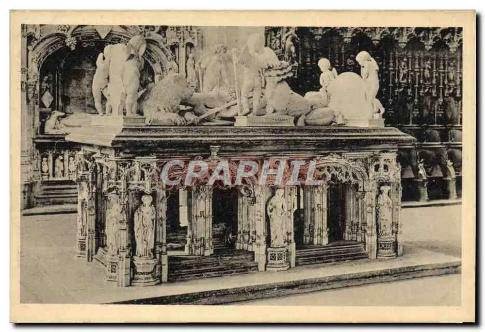Kirche von Brou — Grabmal von Philibert Le Beau — Edition der historischen Denkmäler - Vorderseite