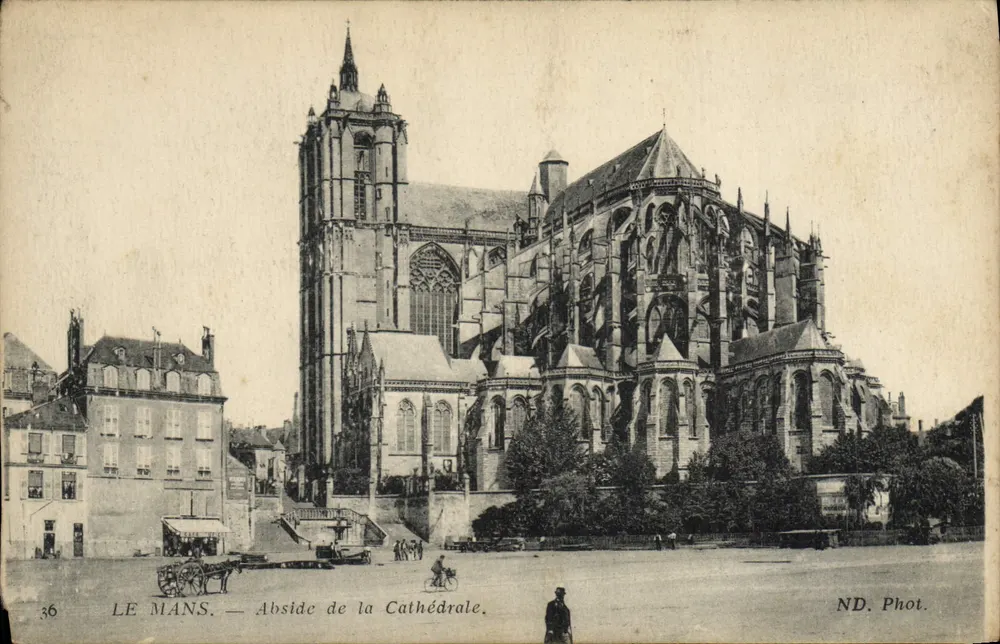 Le Mans — Abside de la Cathédrale — ND. Phot. - Frente