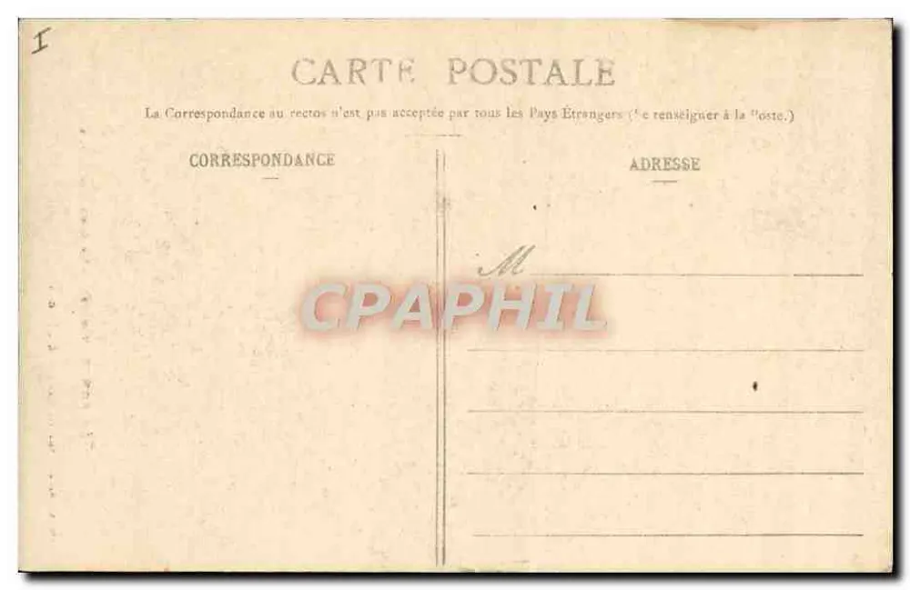 Gérardmer (Vosges) — O Salto dos Cuvers — Imp. Ad. Welch, Saint-Dié, N° 4090 - Verso