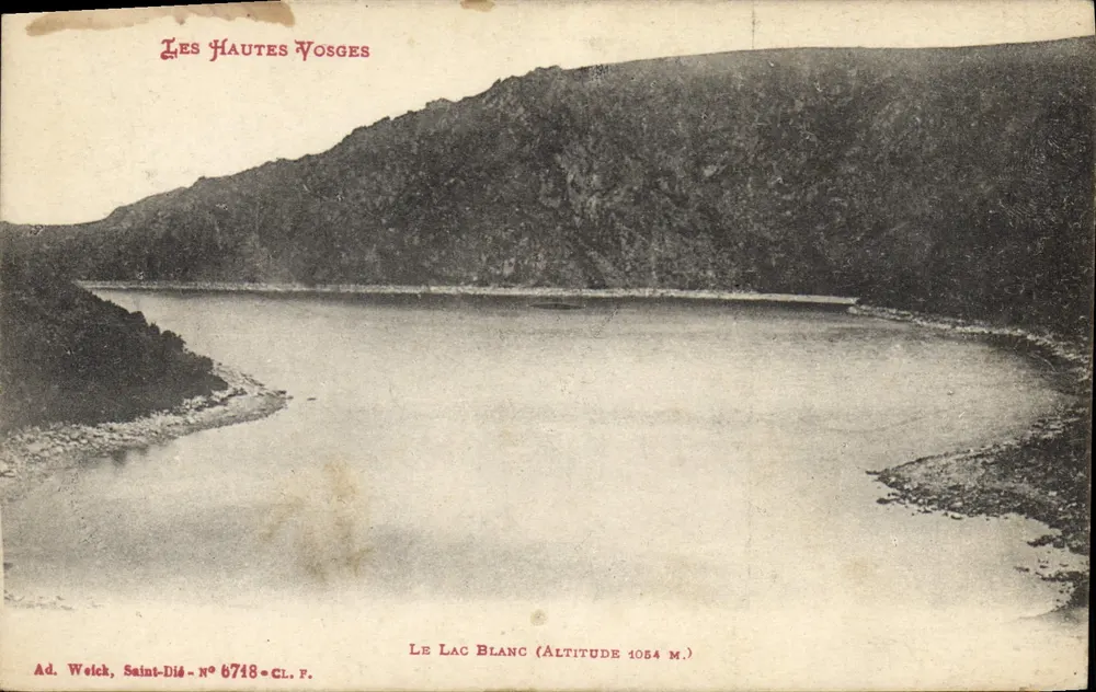 Het Witte Meer — De Hoog-Vosges — Ad. Weick, Saint-Dié - n° 6718 - CL. F. - Voorkant