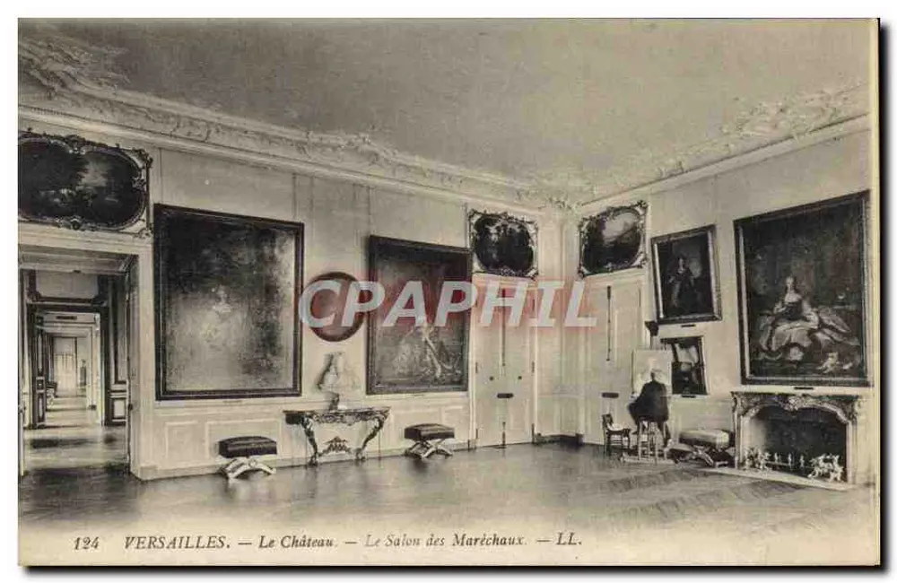 Versailles — Das Schloss — Der Maréchaux-Saal — LL. — N° 124 - Vorderseite