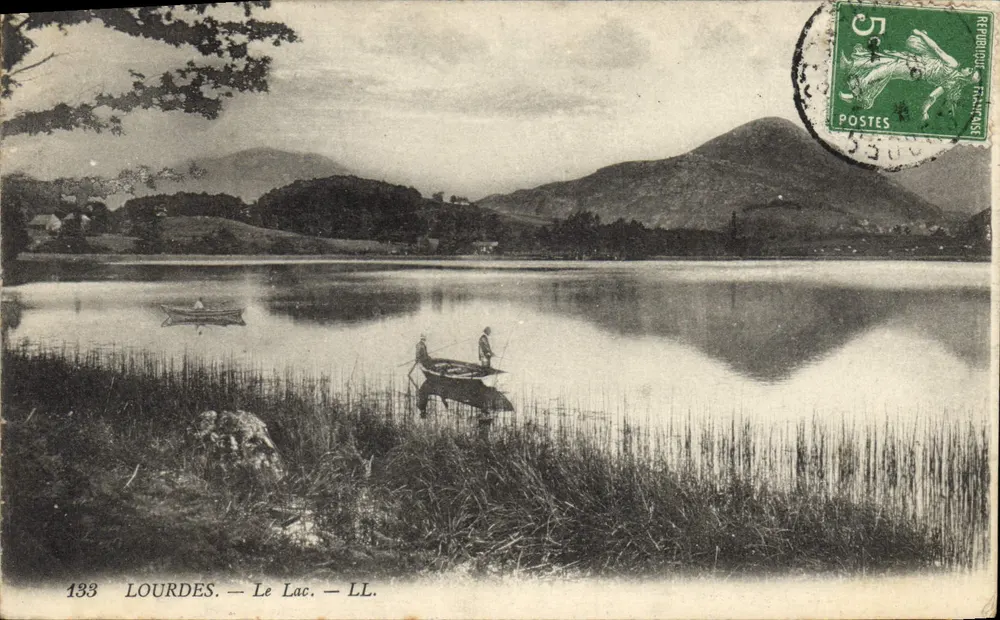 Lourdes — O Lago — LL. — Editor LL, n° 133 - Frente