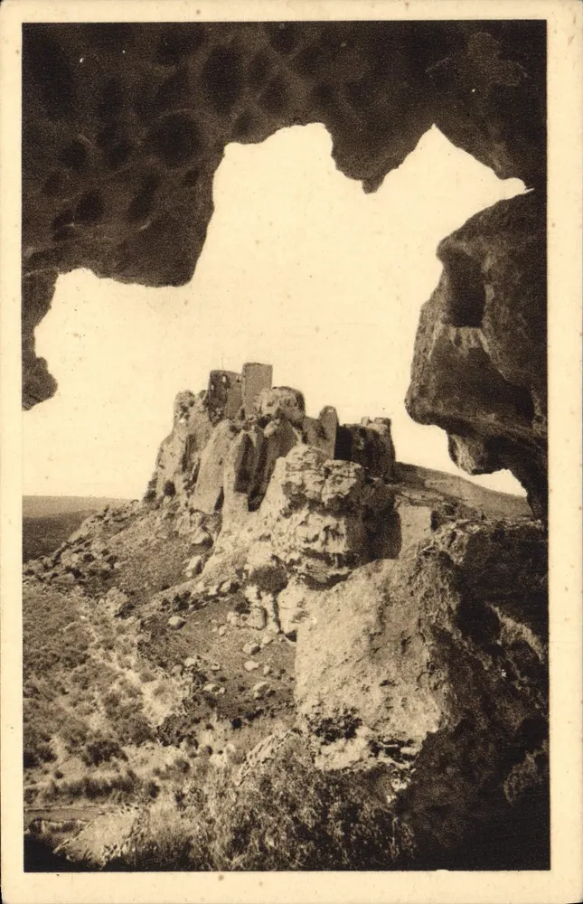 Les Baux — Imposante Ruinen — Osten und Norden des feudalen Schlosses - Vorderseite