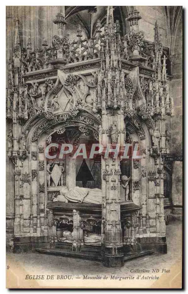 Église de Brou — Mausolée de Marguerite d'Autriche — Collections ND Phot - Recto