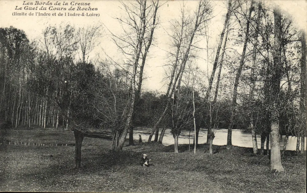 Die Ufer der Creuse — Le Gue de l'Indre & Loire — unbekannter Verlag - Vorderseite