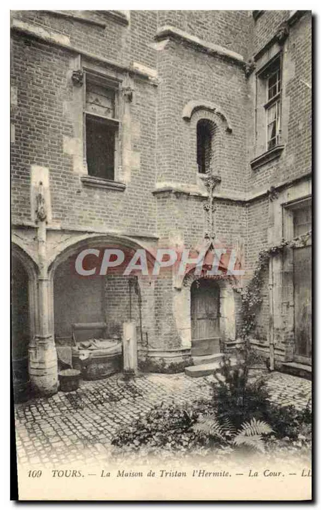 Tours — Das Haus von Tristan l'Hermite — Der Innenhof — 169 - Vorderseite