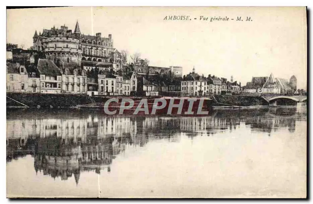 Amboise - Vista geral - M. M. - Frente