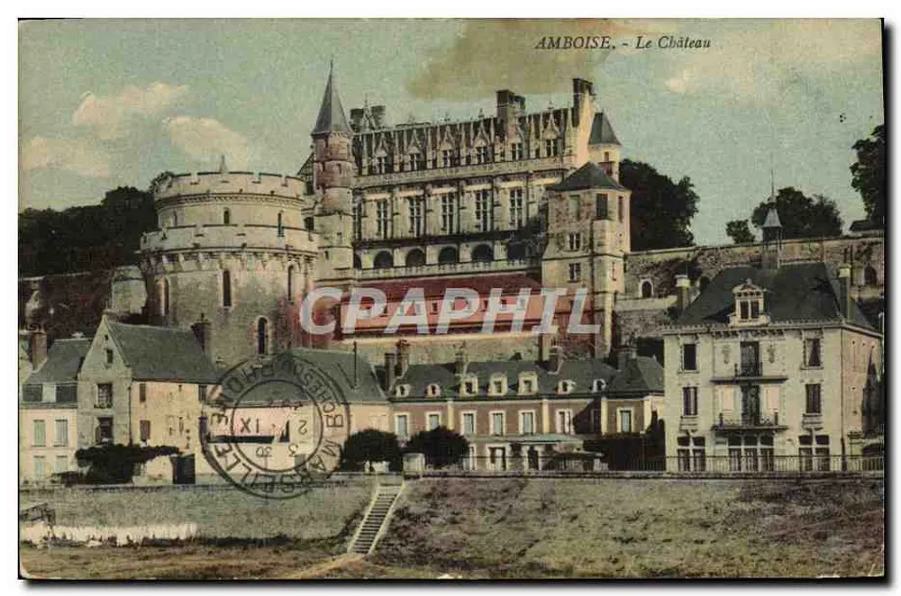 Amboise - O Castelo — editor não visível, número de série ilegível - Frente