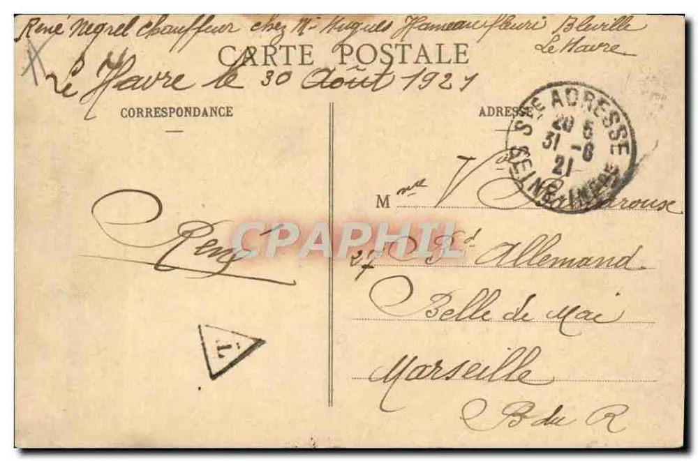 Amboise - O Castelo — editor não visível, número de série ilegível - Verso