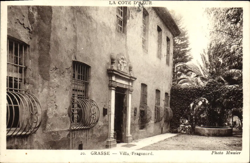 Grasse — Villa Fragonard — A Costa Azul — Foto Munier - Frente