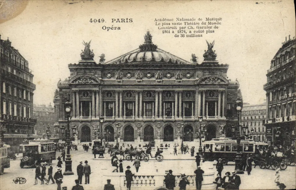 Opéra di Parigi — Accademia Nazionale di Musica — n° 4049 - Recto