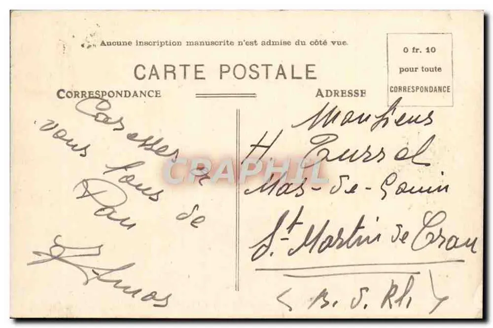 PAU — O Castelo — Fachada Principal — Carrache, editor — Pau, C.C. — 4 bis - Verso