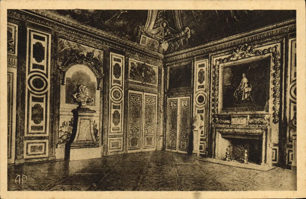 Versalhes - O Castelo - Salão de Diana — E. Papeghin, Paris - Frente