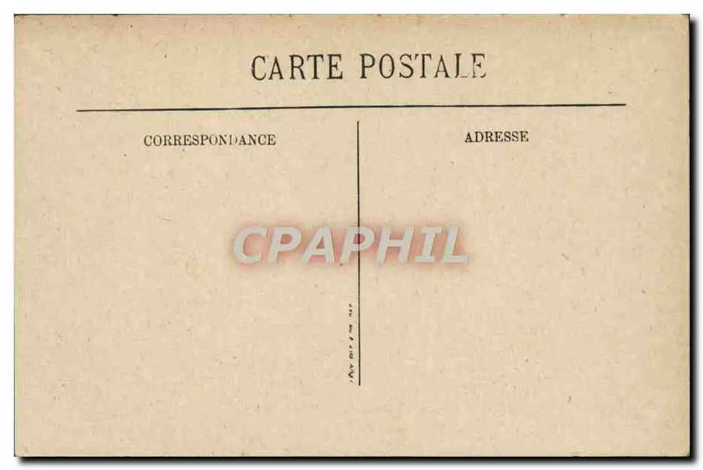Fachada do Palácio de VERSAILLES — vista panorâmica — editor não identificado - Verso