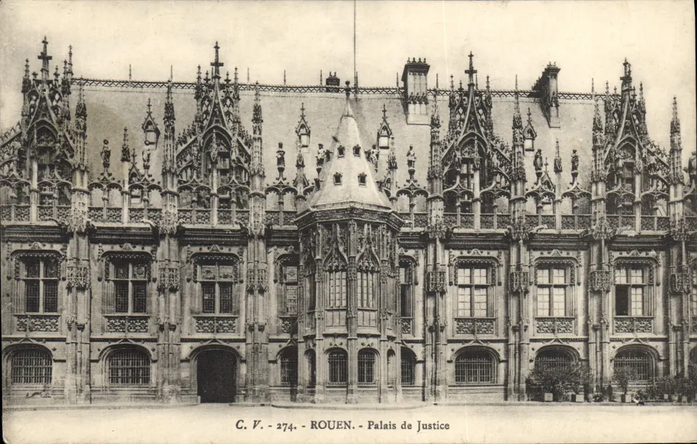 Rouen - Palácio de Justiça — C.V. - 274 - Frente