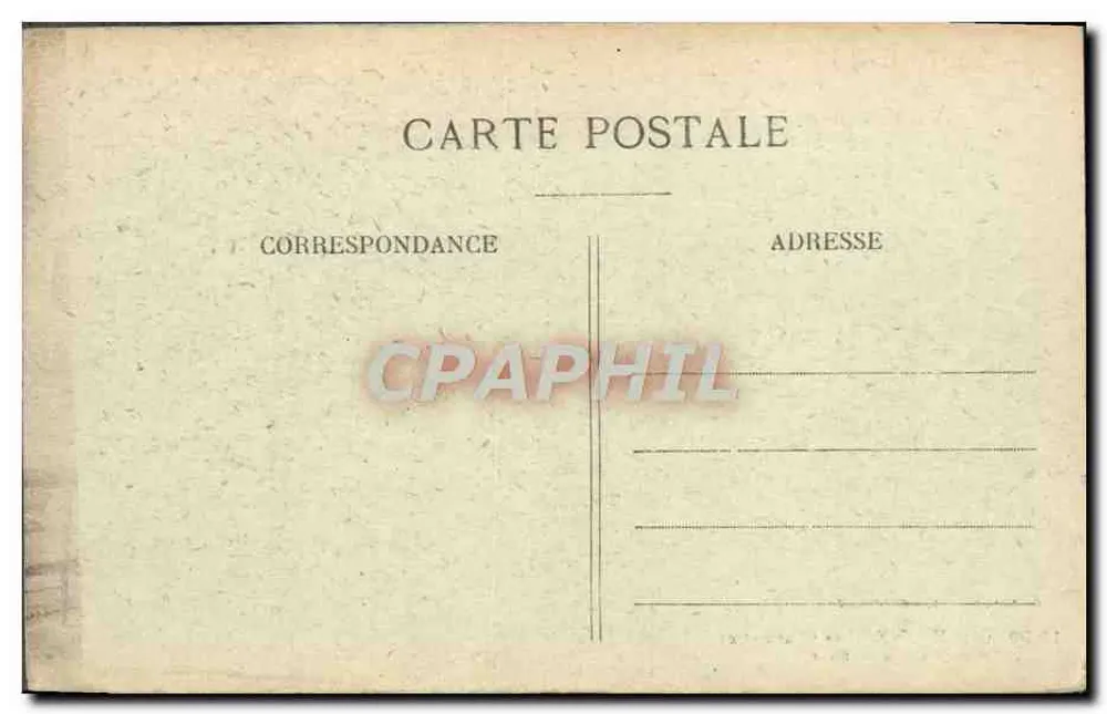 Chambéry - Les Charmettes — Das Esszimmer — Sammlung L. Grimal - Rückseite