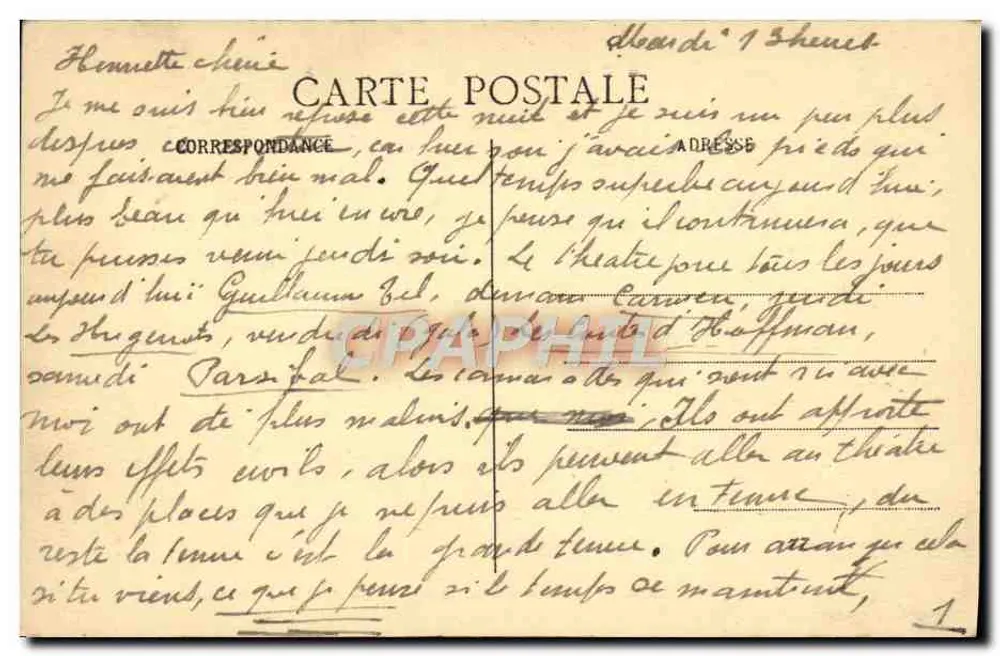 Bordeaux — Ansicht des Denkmals der Girondins und der Esplanade des Quinconces - Rückseite