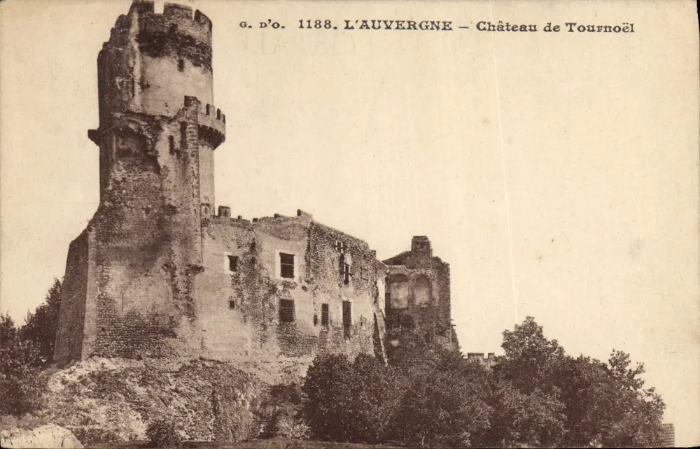 Auvergne — Schloss Tournoël — G. D'O. 1188 - Vorderseite