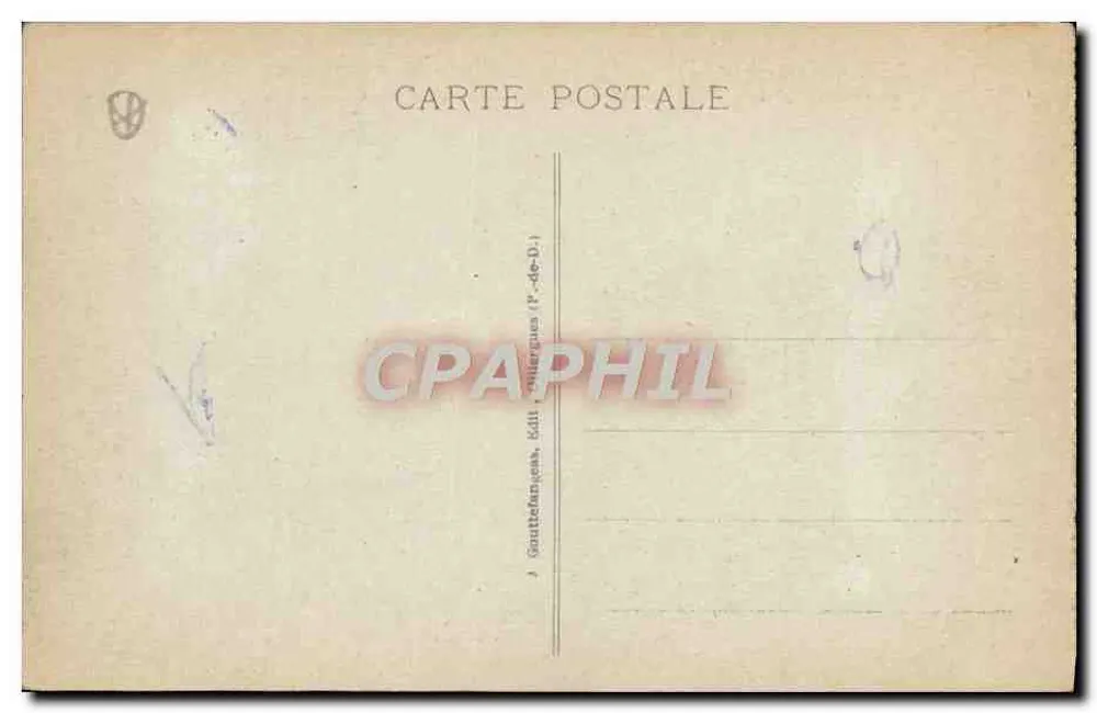 Gour de Tazenat — Allgemeiner Blick — g.d.o. 635 - Rückseite