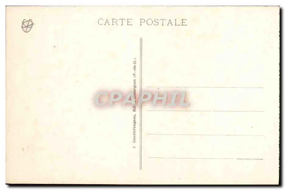 Thiers - Gorges da Durolle — Viaduto e ponte de pedra — a.d.o. 282 - Verso