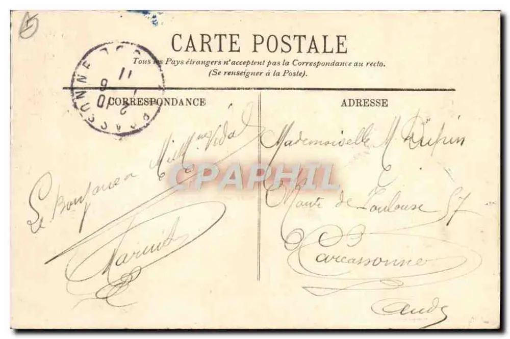 Bordeaux — As Colunas Rostrais — LL. n°140 - Verso