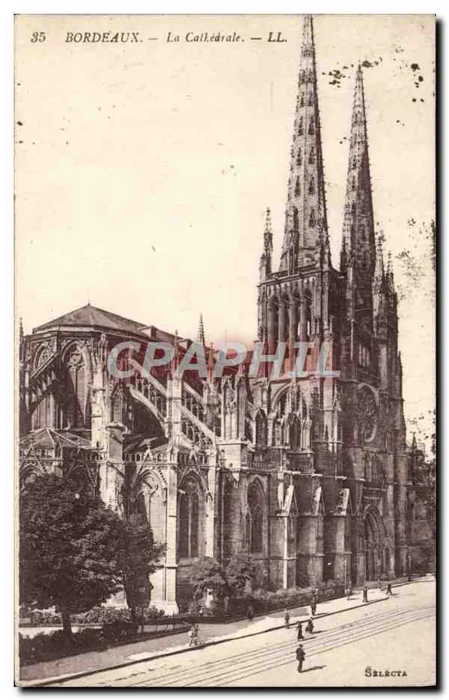 Bordeaux — A Catedral — LL. — Sélecta - Frente