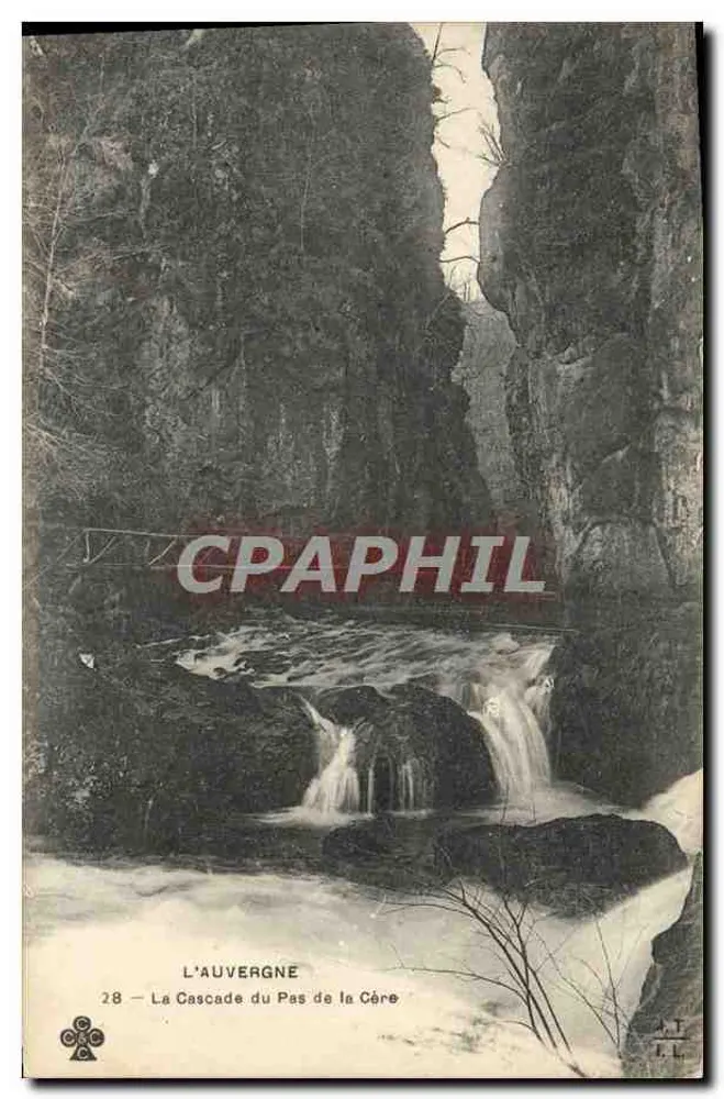 Auvergne — Skoczek Pas de la Cère — Auvergne 28 - Awers