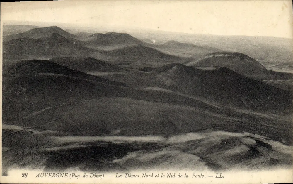 Auvergne (Puy-de-Dôme) — Die Norddome und das Nid de la Poule — LL. - Vorderseite