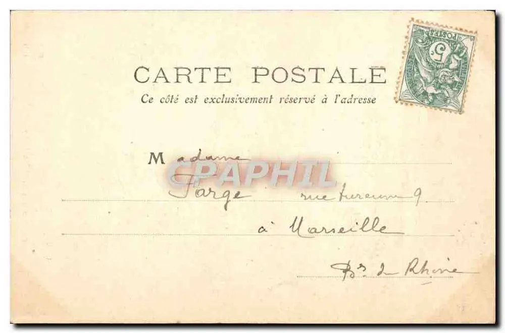 Cachoeira do Plat à Barbe — A Auvergne — M.T. I.L. - Verso