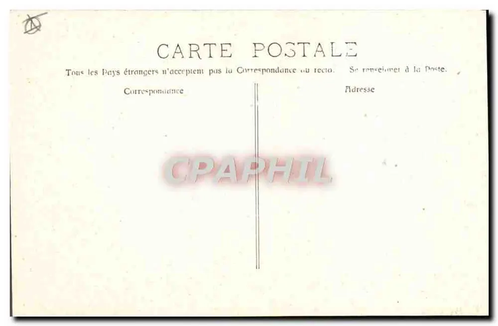 Aigues-Mortes - Tour de Constance (Die Ritterhalle) — Phototypie E. Lacour, Marseille, n° 3015 - Rückseite