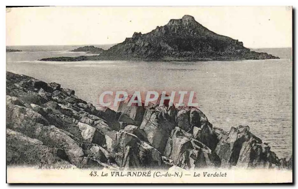 Le Val-André (C.-du-N.) — O Verdelet — M. Le Roy, Hennos, n°43 - Frente