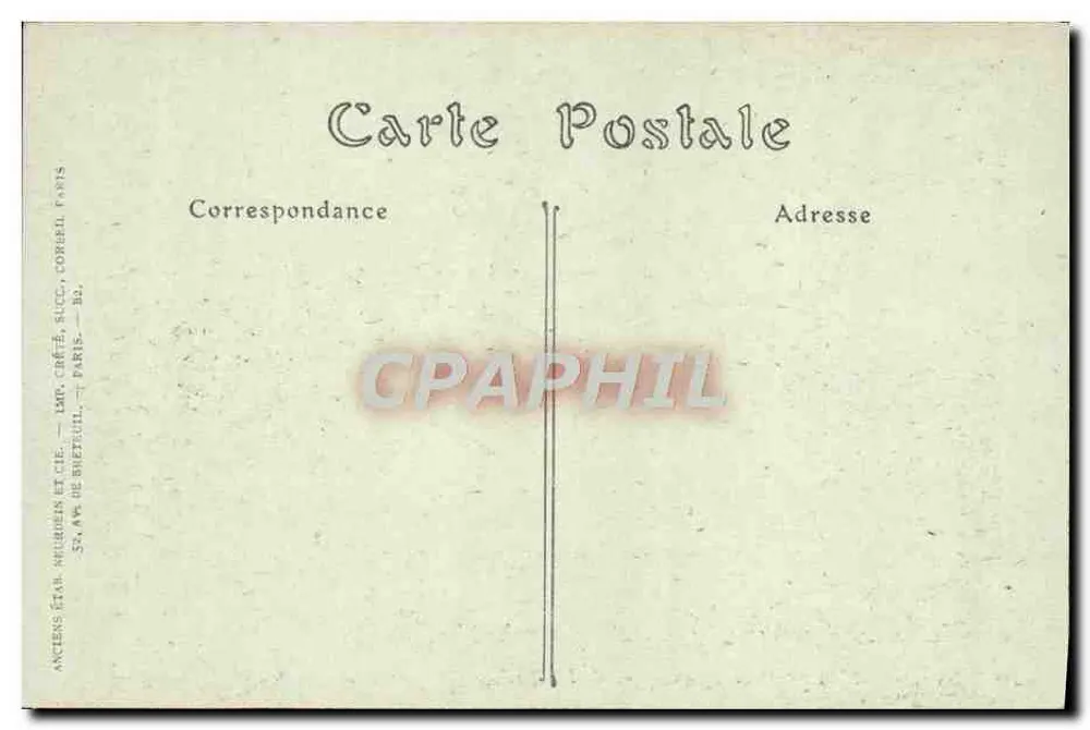 Périgueux — Innenansicht der Basilika, Kapelle der Jungfrau — J.P. (Verlag) - Rückseite