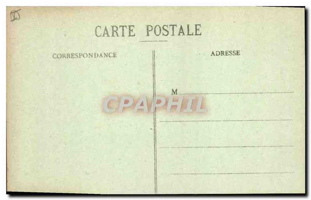 Dreux — Erdgeschoss-Halle des Rathauses (16. Jahrhundert) — G. Foucault, Verlag Dreux - Rückseite