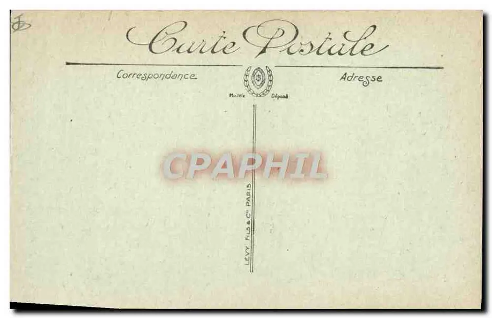 Dreux — Sala da Biblioteca do Hôtel de Ville (Rés-do-Chaussée) — LL - Verso